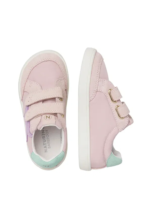 Босоножки на липучке Barefoot zunki vl, Naturino, Rosa-himmelblau, голубой — фото 3
