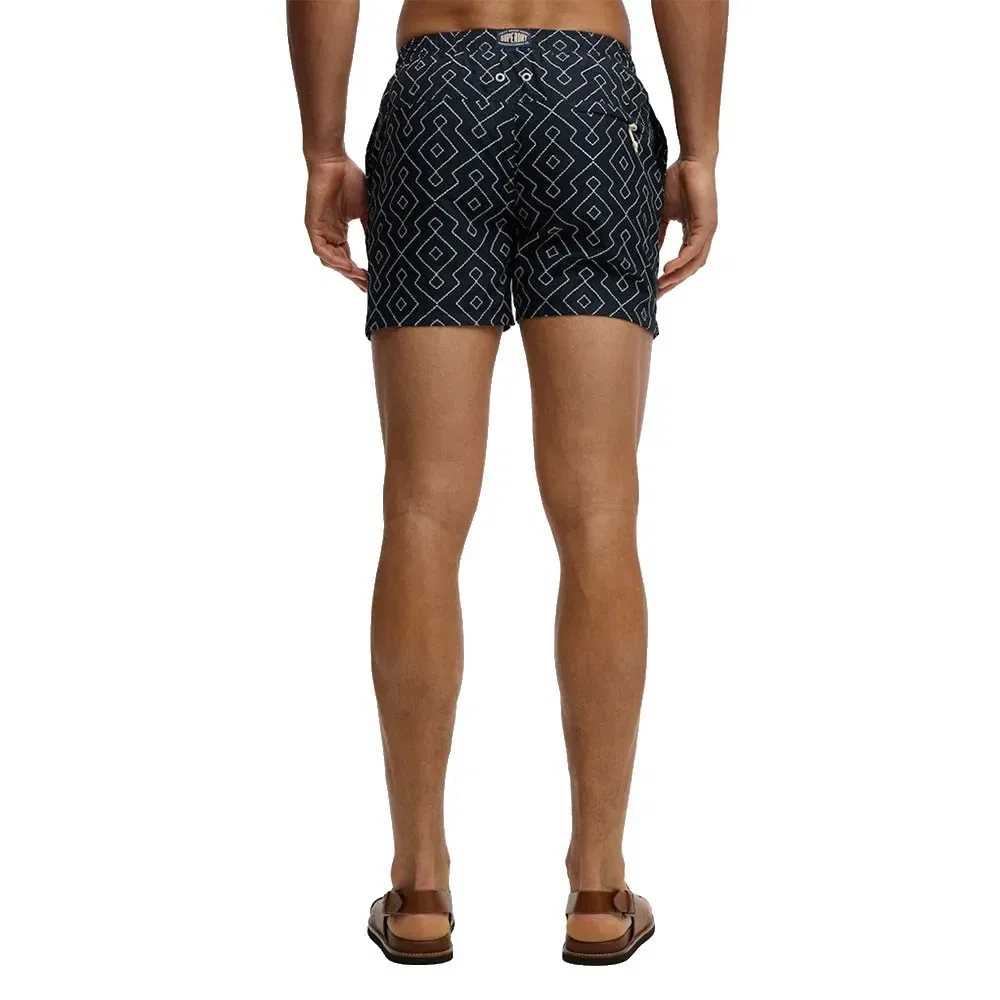 Плавки Premium Printed 15 Superdry, черный — фото 2