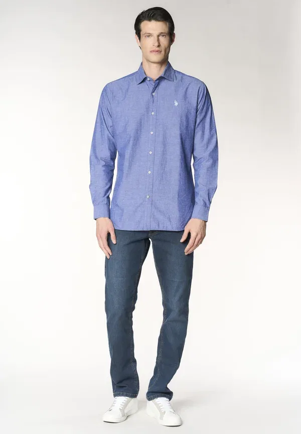 Рубашка дышащая Shirt U.S. Polo Assn., blu, синий — фото 2