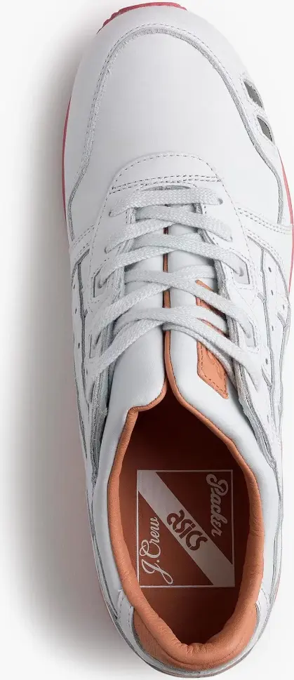 Кроссовки packer shoes x j.crew x gel lyte 3 '1907 collection white' Asics, белый — фото 4