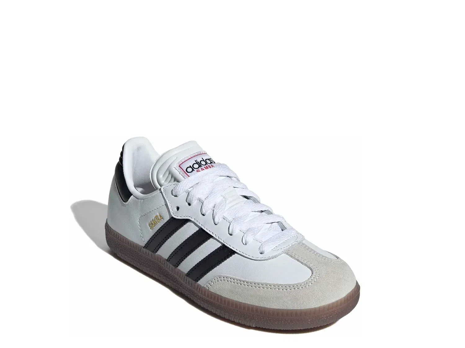 Кроссовки Samba Indoor, Kids', adidas, белый/черный