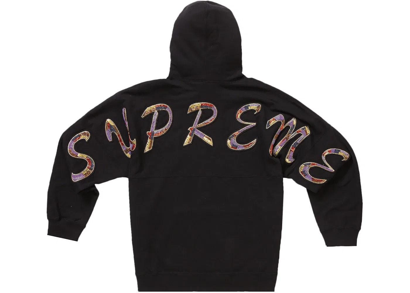 Мужской худи Supreme с капюшоном Supreme, Black