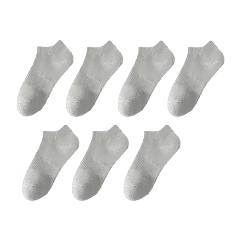 Детские носки-следки набор из 5/7 пар Cotton Gene, 7 Pack-Gray