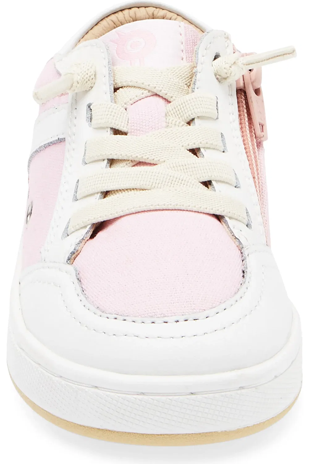 Детские кроссовки на молнии Jet OLD SOLES, Light Pink/Snow/Gold — фото 4