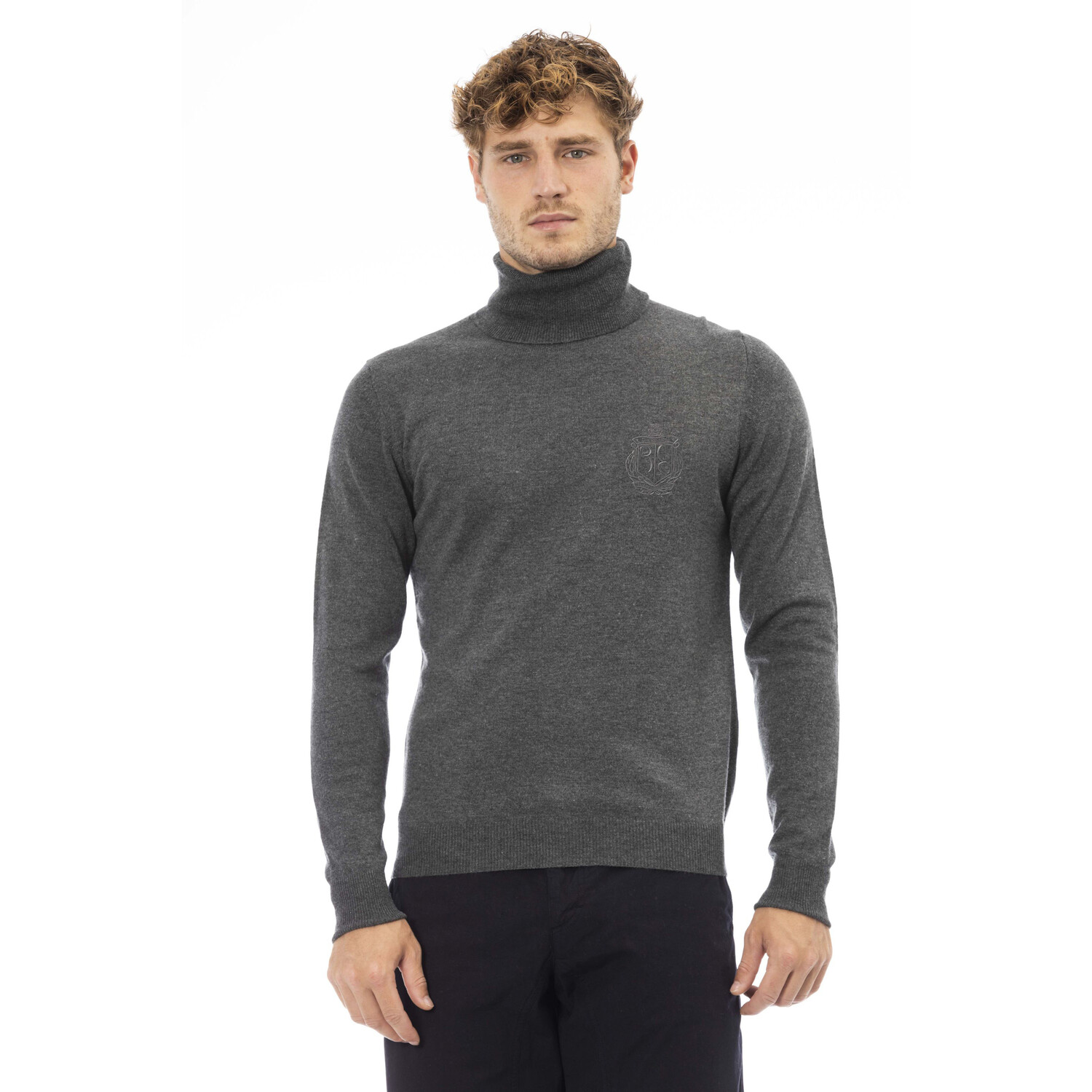 

Водолазка Billionaire Turtleneck, антрацит, Серый, Водолазка Billionaire Turtleneck, антрацит
