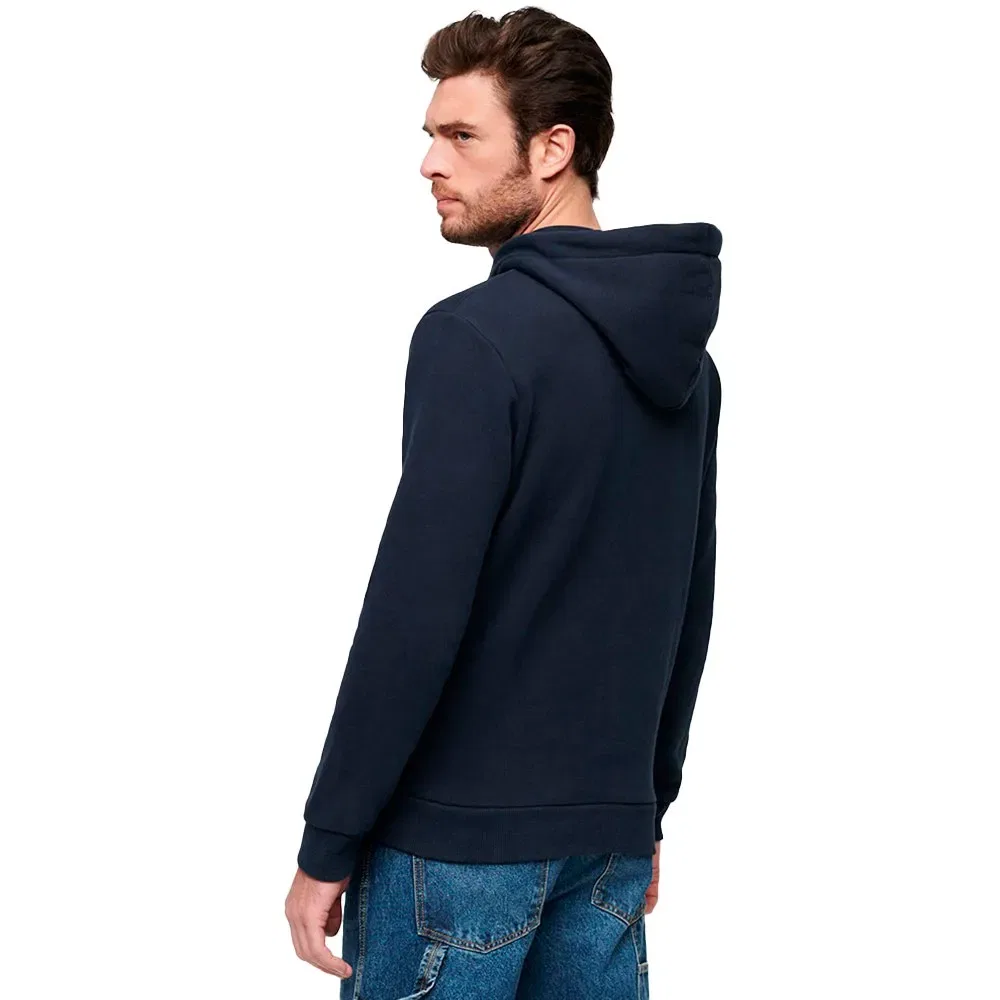 Худи Superdry Vintage Premium Goods, синий — фото 2