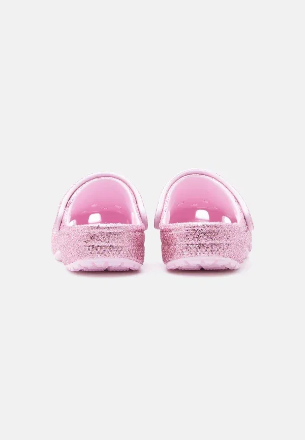 Классические туфли-мюли с крупными блестками Crocs, розовый — фото 3