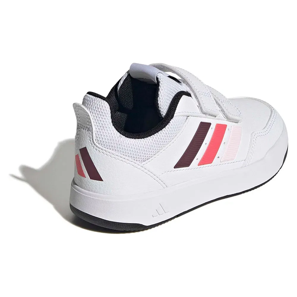 Детские кроссовки для девочек с липучками Tensaur Sport 3.0 CF Adidas, White — фото 4