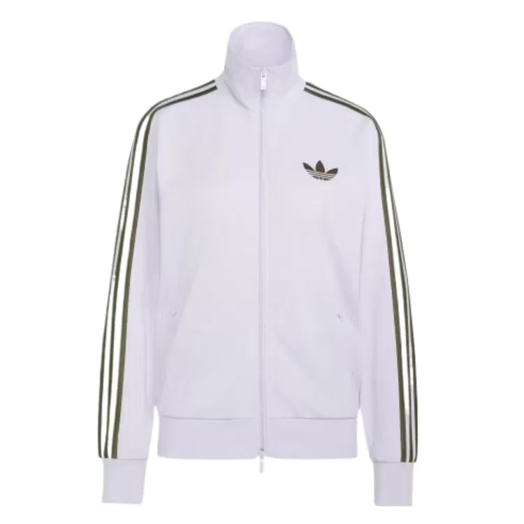Женская куртка с высоким воротом Adidas Originals, Frozen Purple/Olive Green