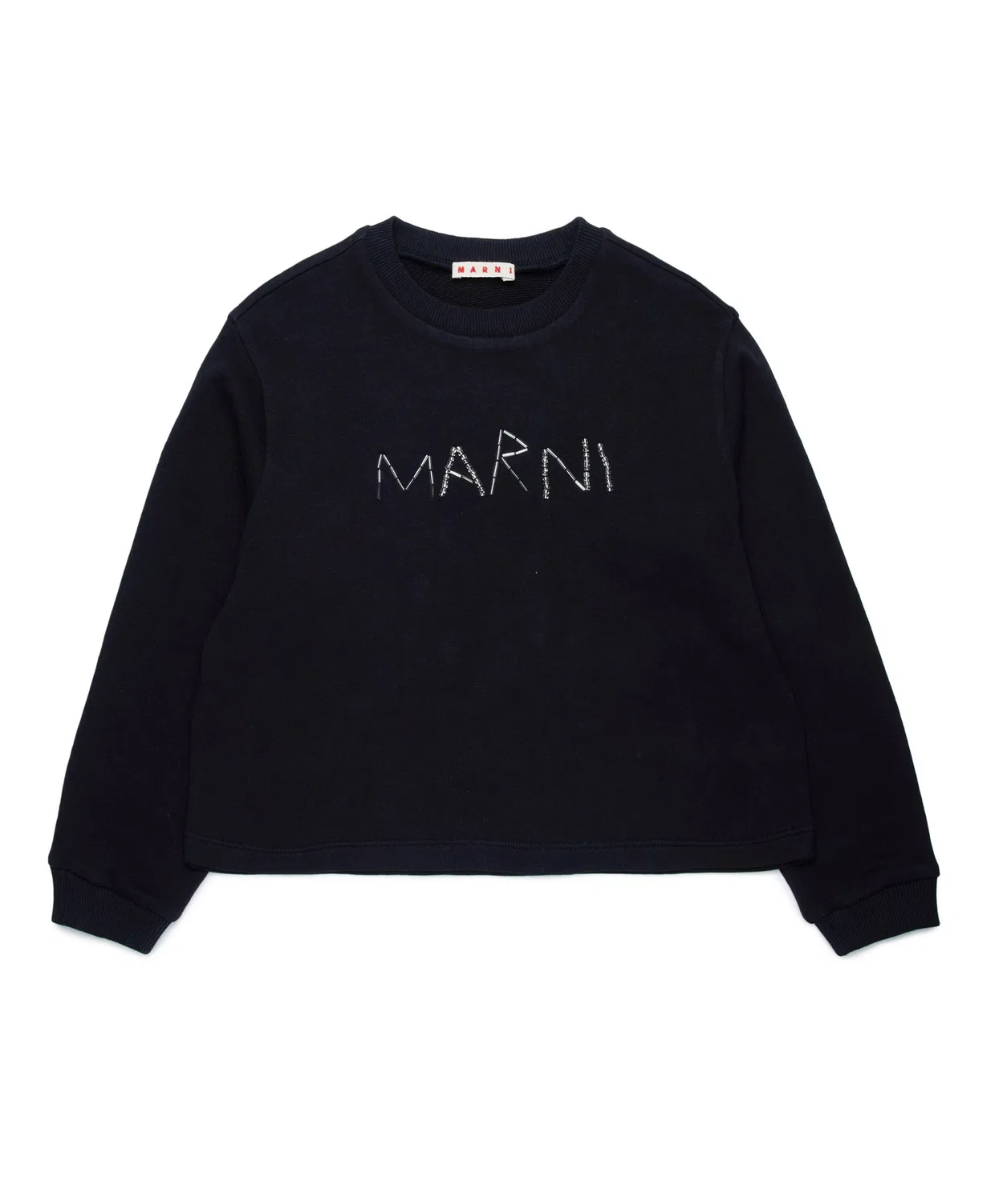 Детский свитшот с длинным рукавомMARNI, Black
