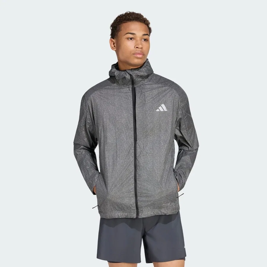 Спортивная куртка ADIDAS PERFORMANCE 'Adi365' в цветах Graphite и Stone — фото 2