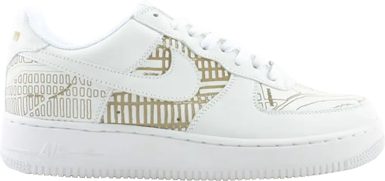 

Кроссовки Nike Air Force 1 Premium 'Harlem', белый