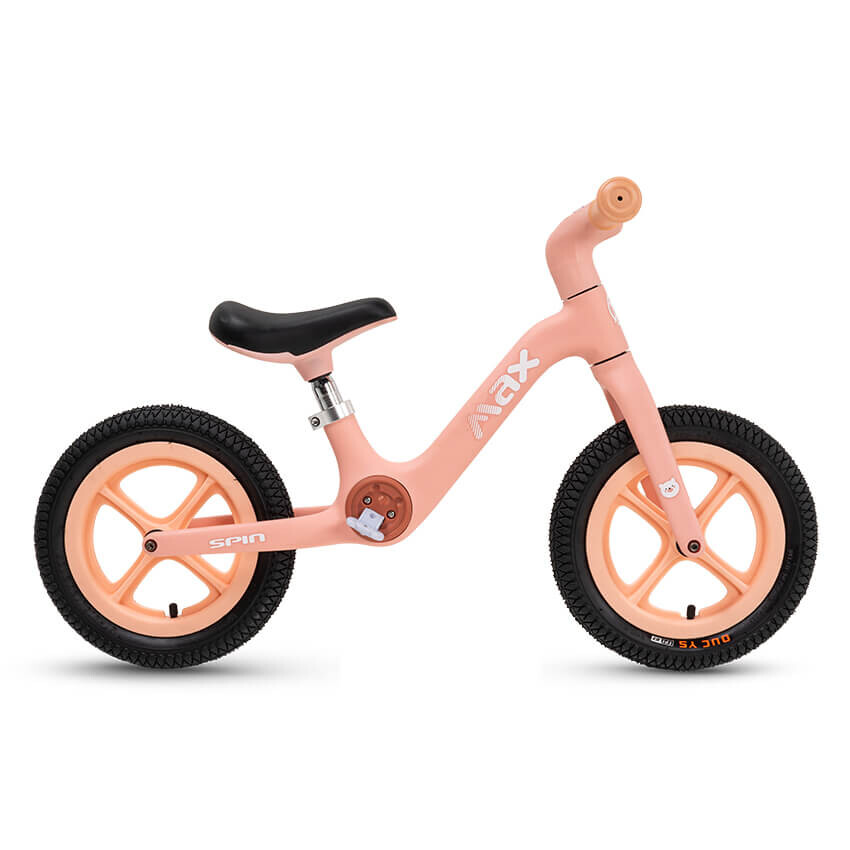 

Беговел детский MAX BIKE Spin 12", розовый