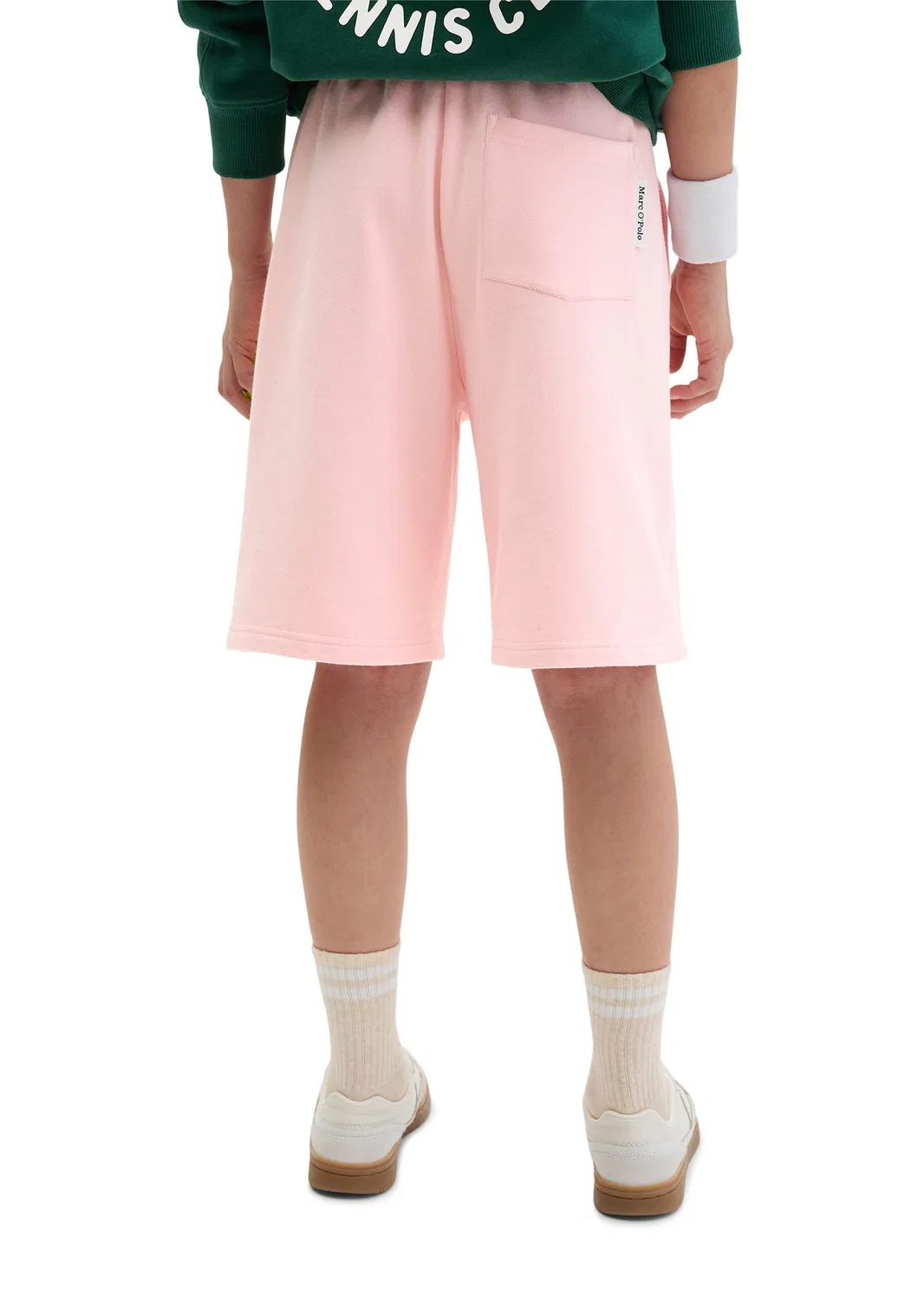Шорты из футера с принтом TEENS-UNISEX Marc O'Polo, красный — фото 4