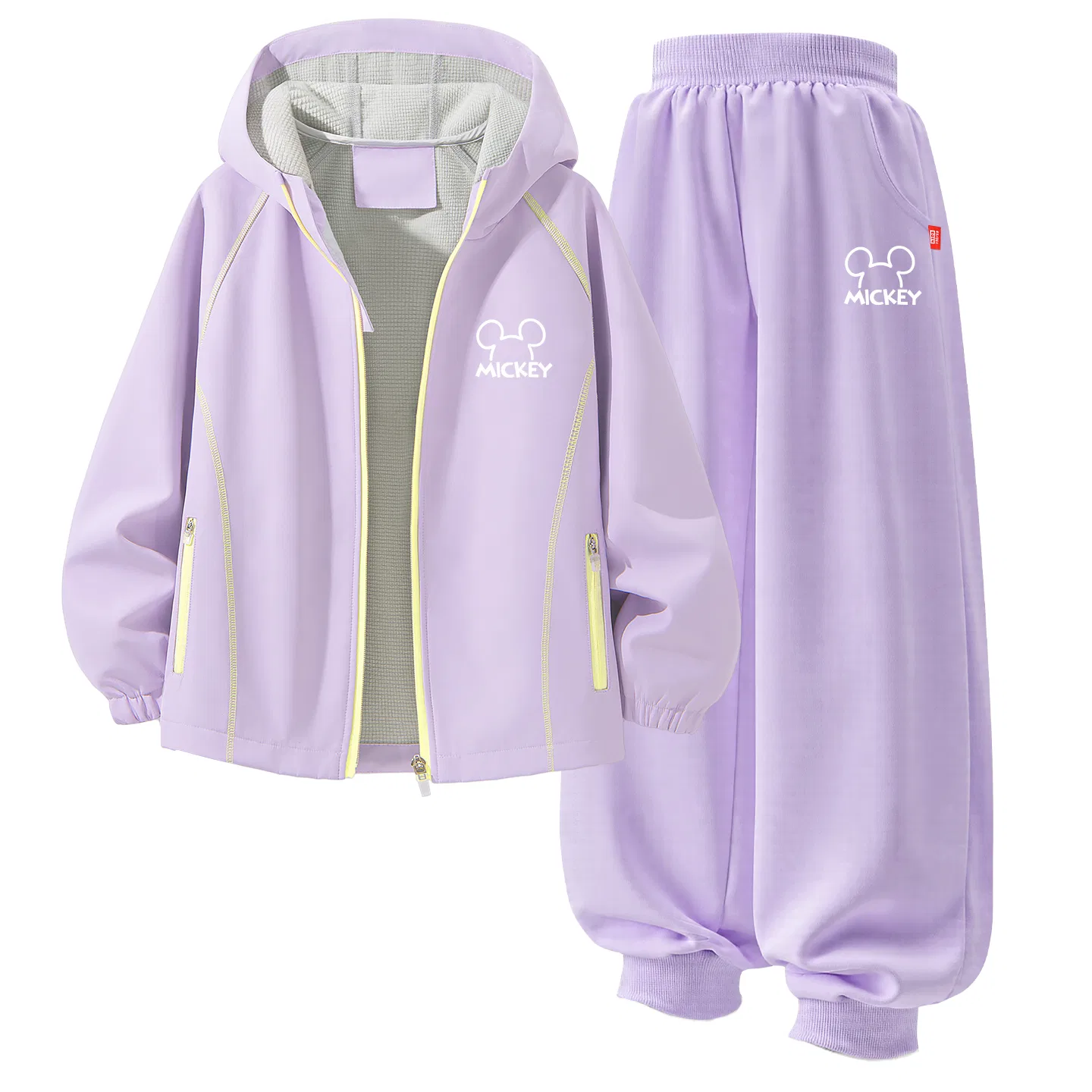 Детский спортивный комплект с капюшоном Di Line K, Disney, Hyacinth Purple+Taro Purple