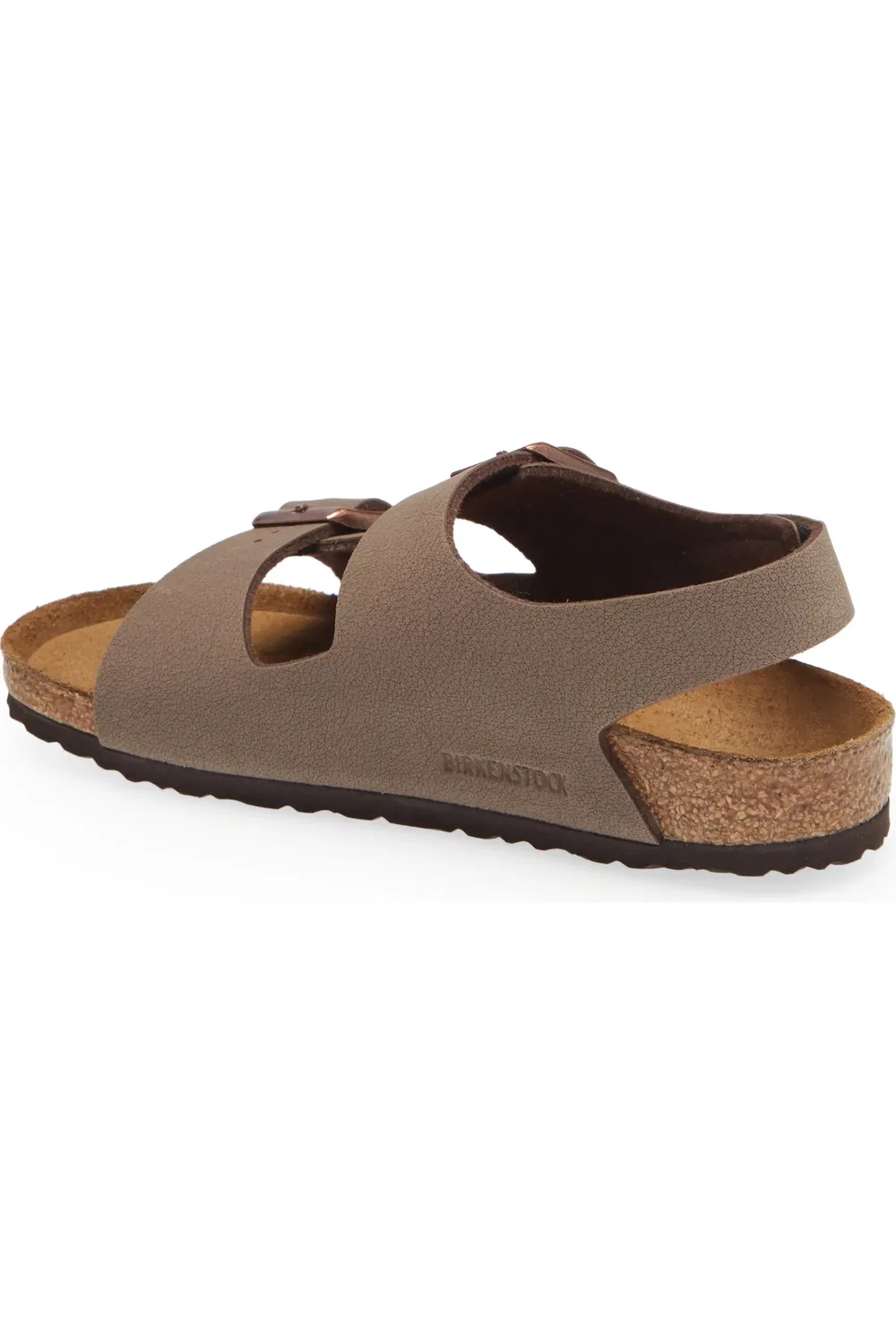 Сандалии детские с регулируемыми ремешками Milano HL Birkenstock, коричневый — фото 2