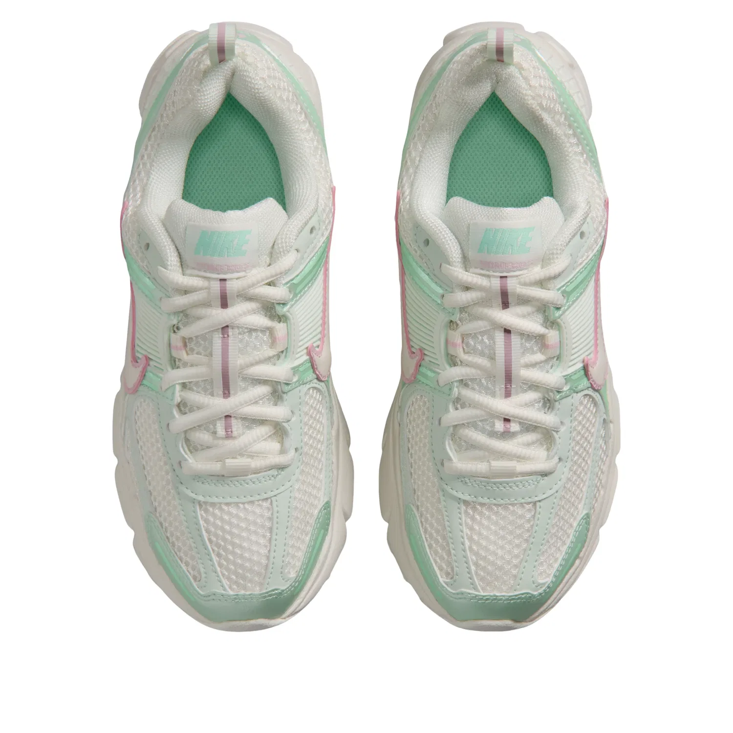 Детские кроссовки с шнуровкой Air Zoom Vomero 5 Nike, зеленый — фото 3