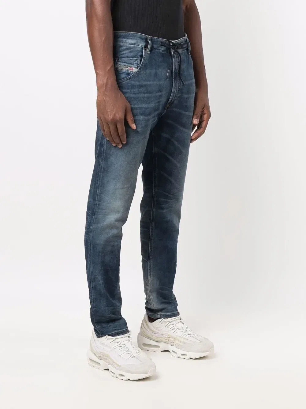 Зауженные джинсы JoggJeans Diesel, синий — фото 3