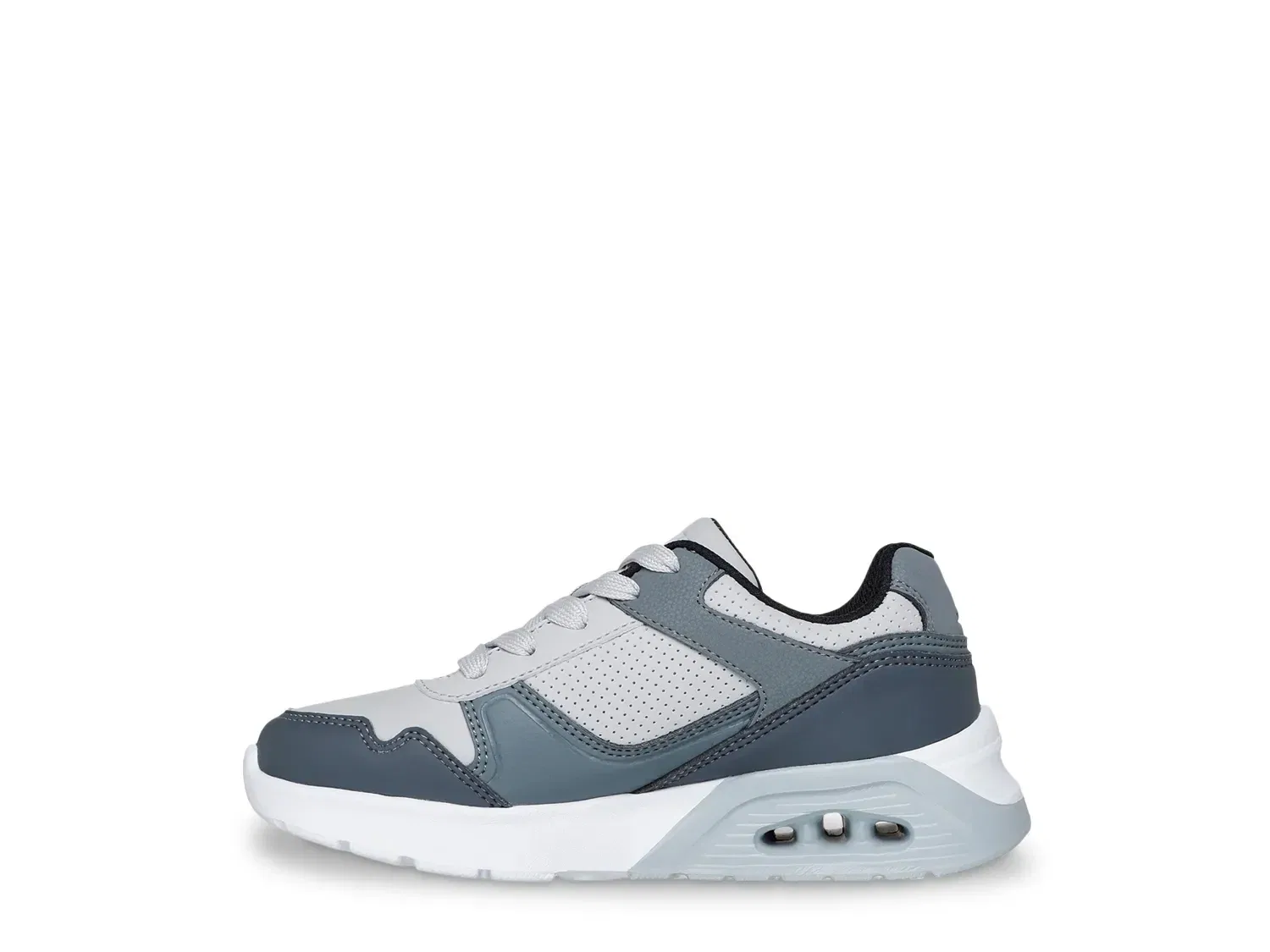 Кроссовки детские Street Uno Lite 2.0, Skechers, серый — фото 2