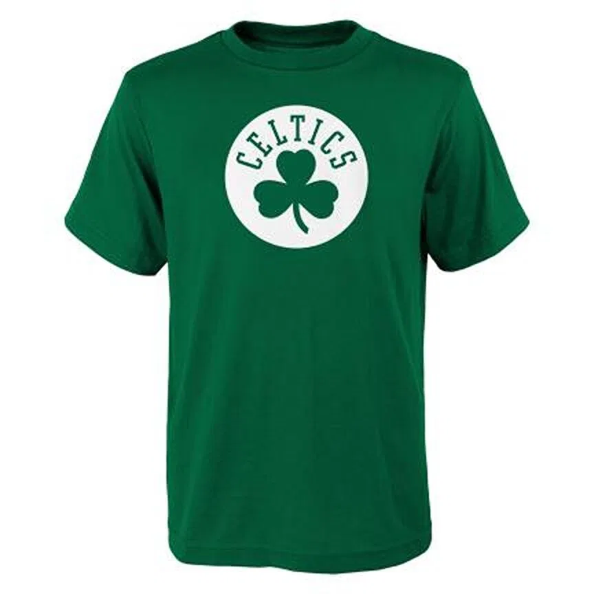 Детская футболка с принтом NBA Primary Logo Junior Outerstuff, Grun / Weiß