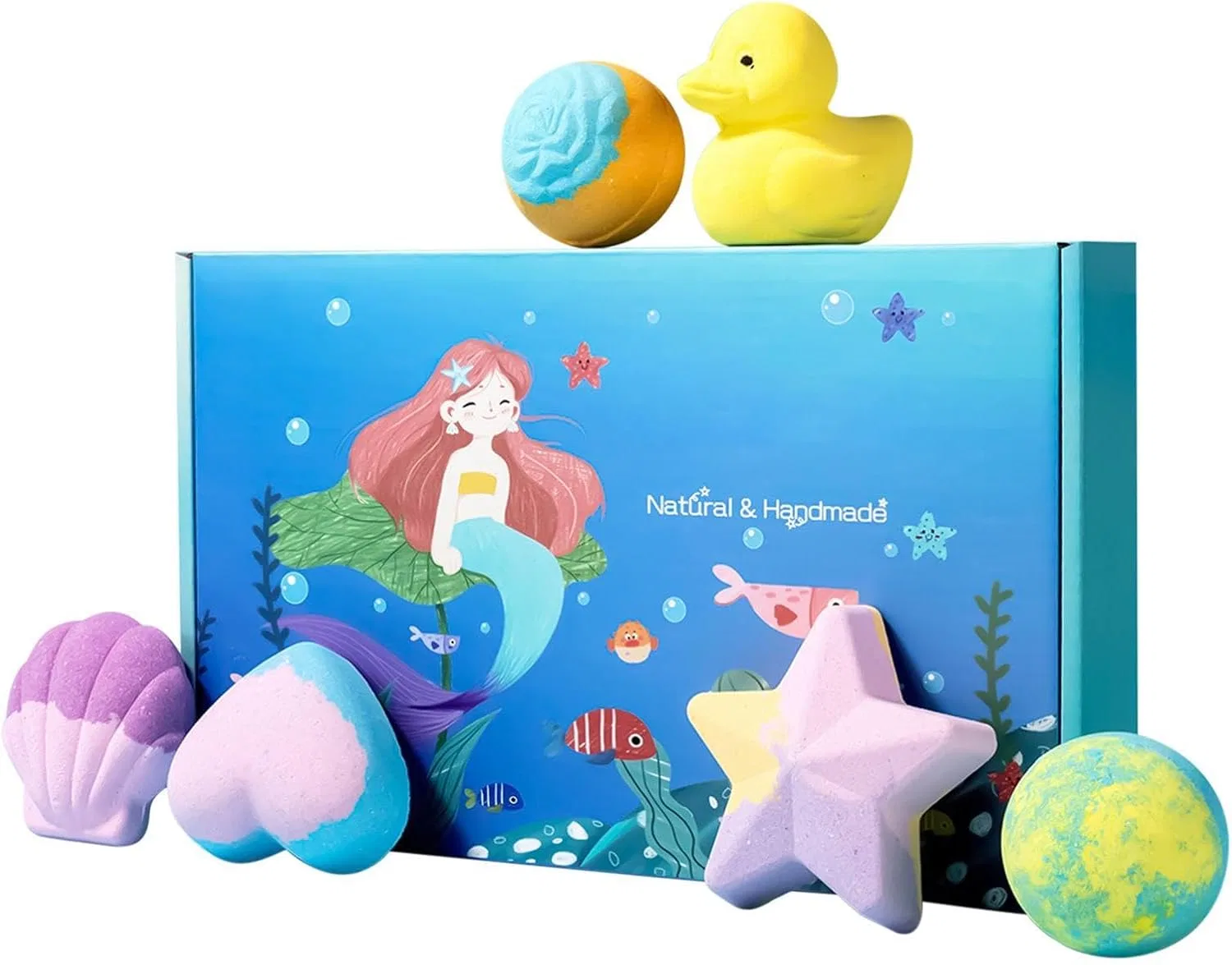 Набор шариков для ванны Bubble Shower Ball, 6 шт, Générique