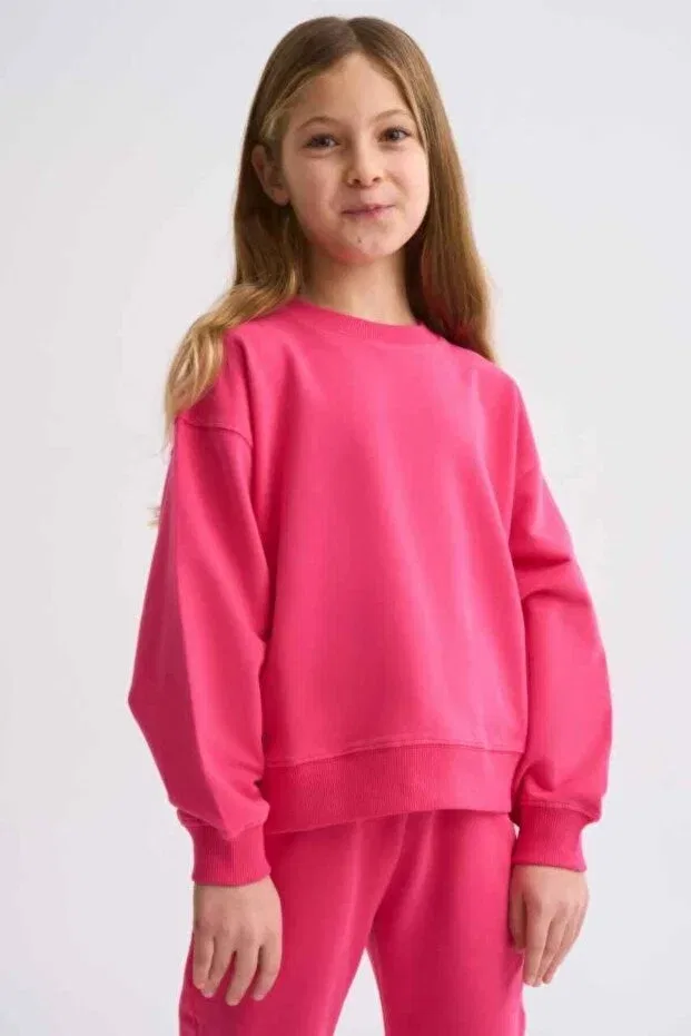 Детские свитшот для девочек с длинным рукавом Therecolor, Pink