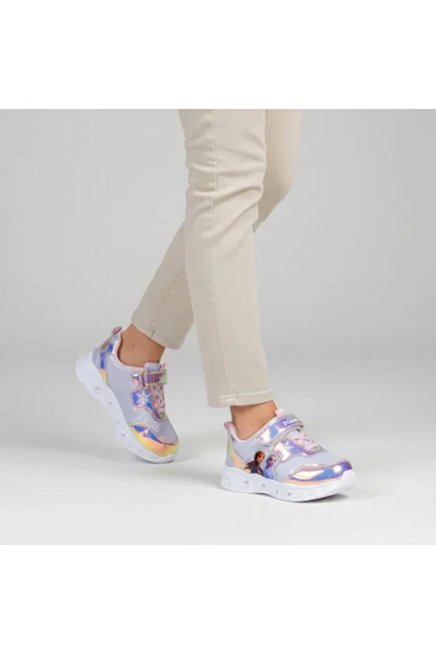 Детские спортивные кроссовки для девочек с подсветкой Pediashoes, Pink — фото 2