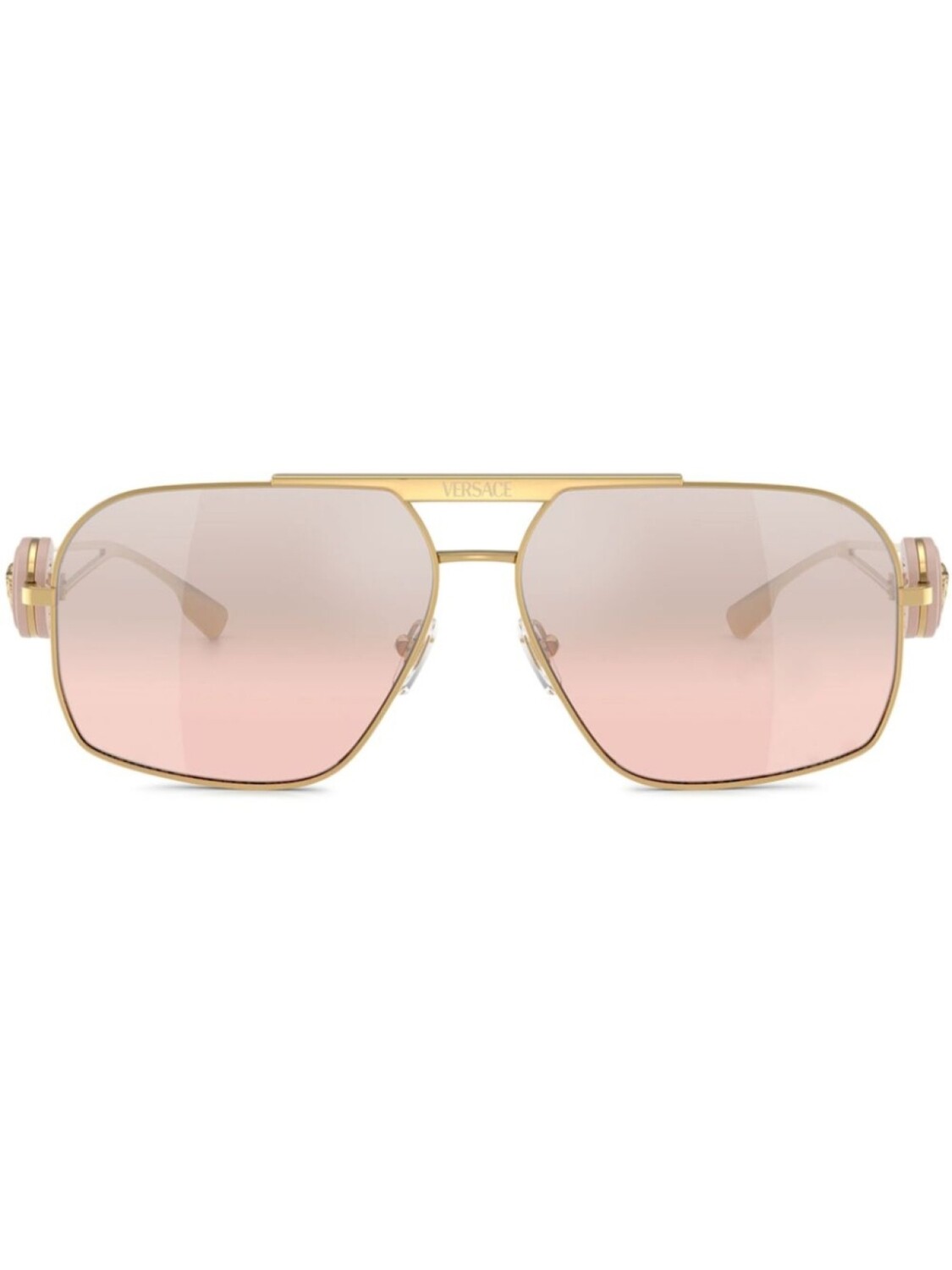 

Солнцезащитные очки-навигаторы Versace Eyewear, золотой