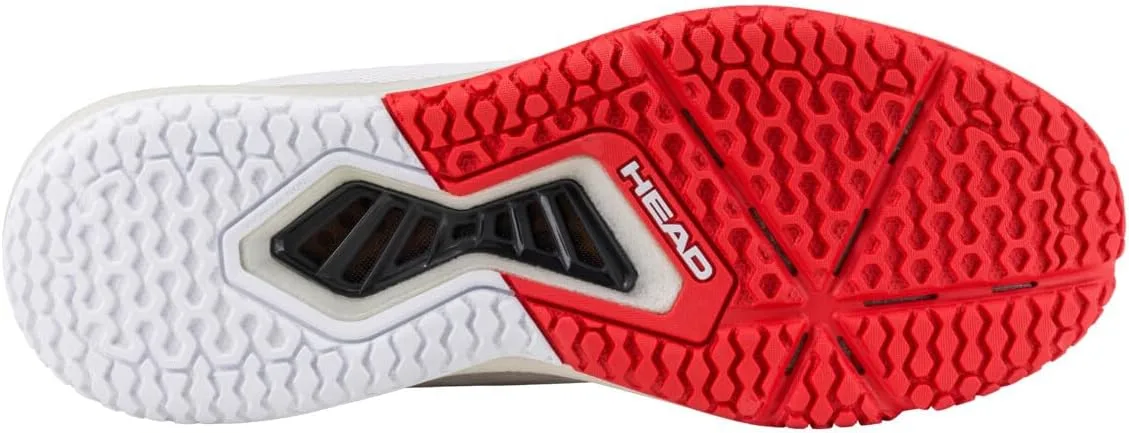 Мужские кроссовки для пикбола HEAD Motion Pro, белый/красный — фото 3