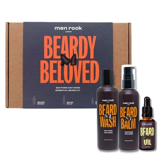 

Набор уходовой косметики, 3 шт. MenRock, Beardy Beloved Soothing Oak Moss