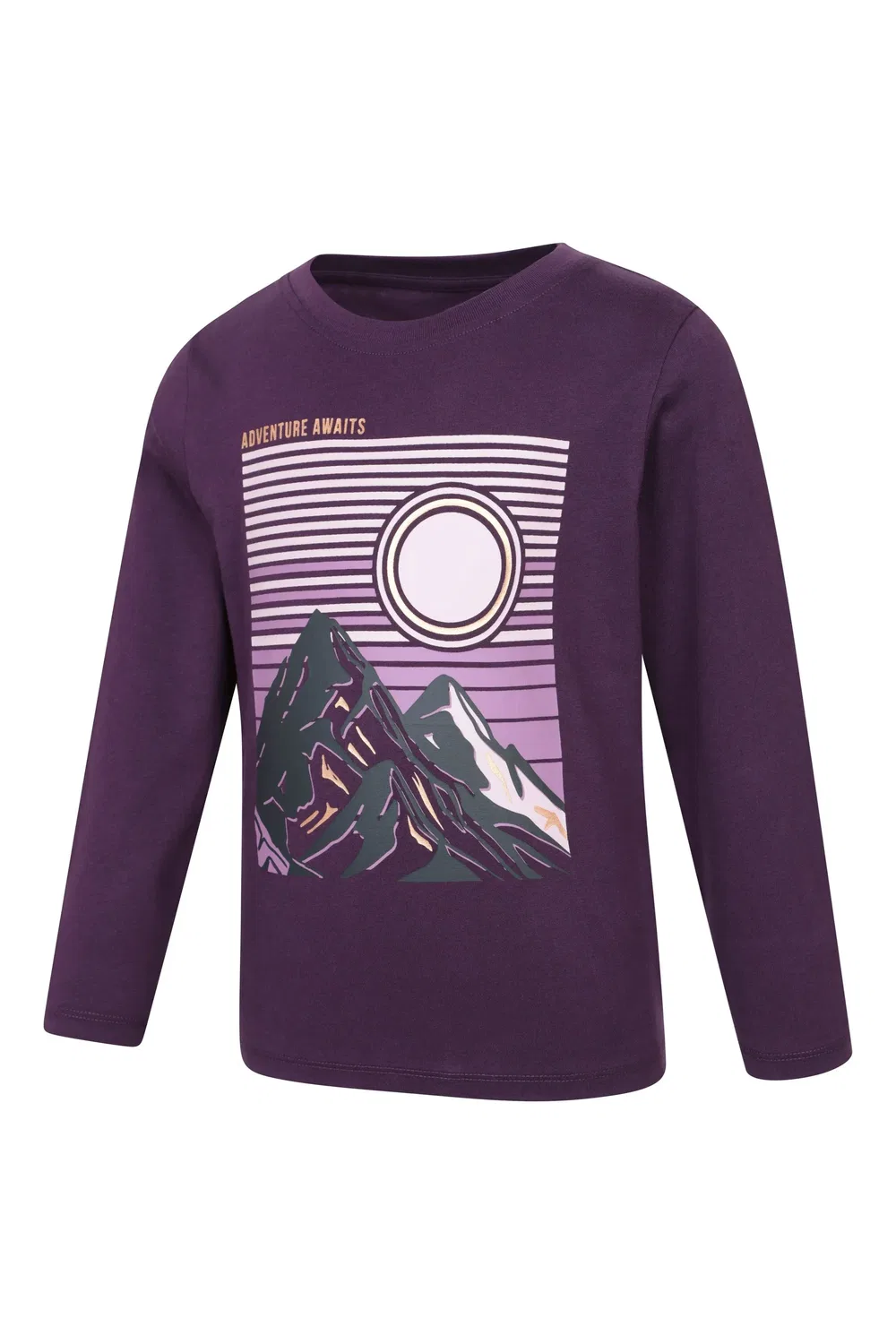 Футболка с принтом Mountain Warehouse, фиолетовый — фото 4