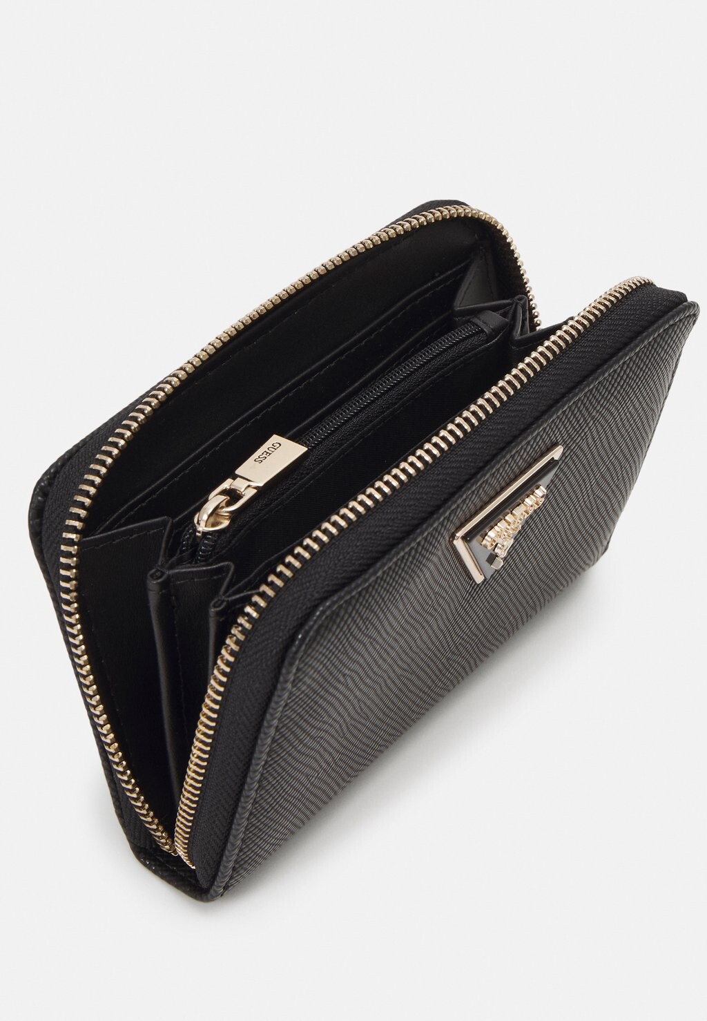 

Кошелек Laurel Medium Zip Around Guess, черный