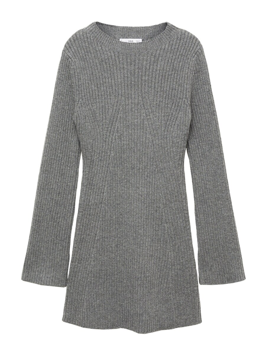 

Вязаное платье MANGO Kiki, mottled grey