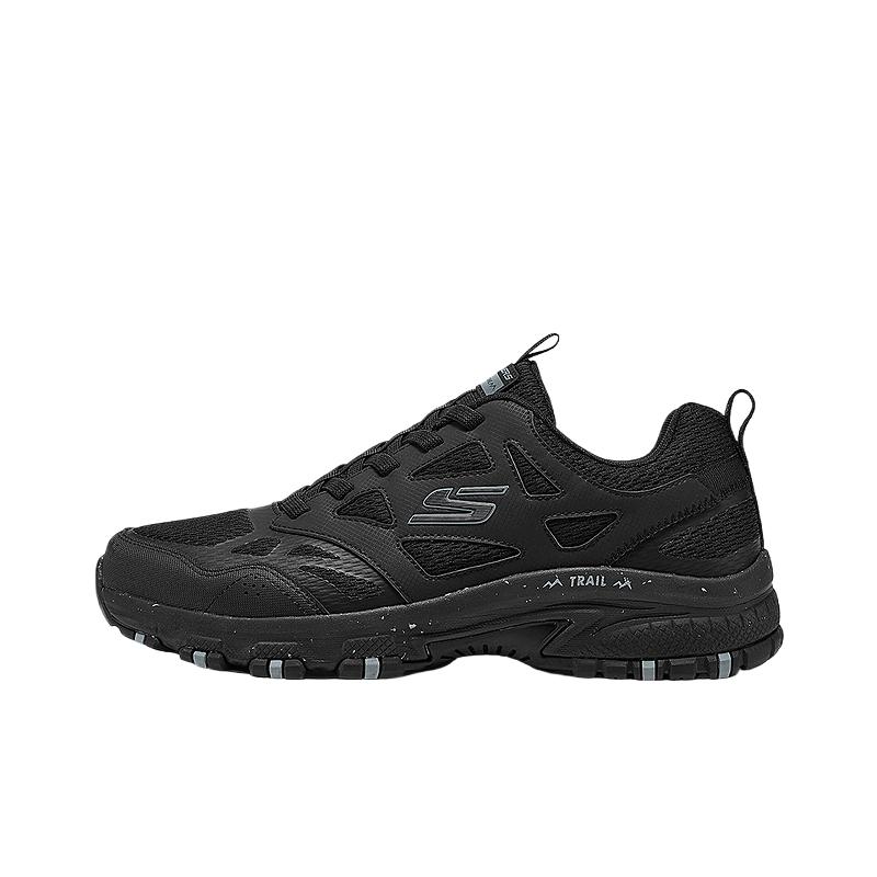 

Skechers Мужские дышащие низкие кроссовки для активного отдыха, черные