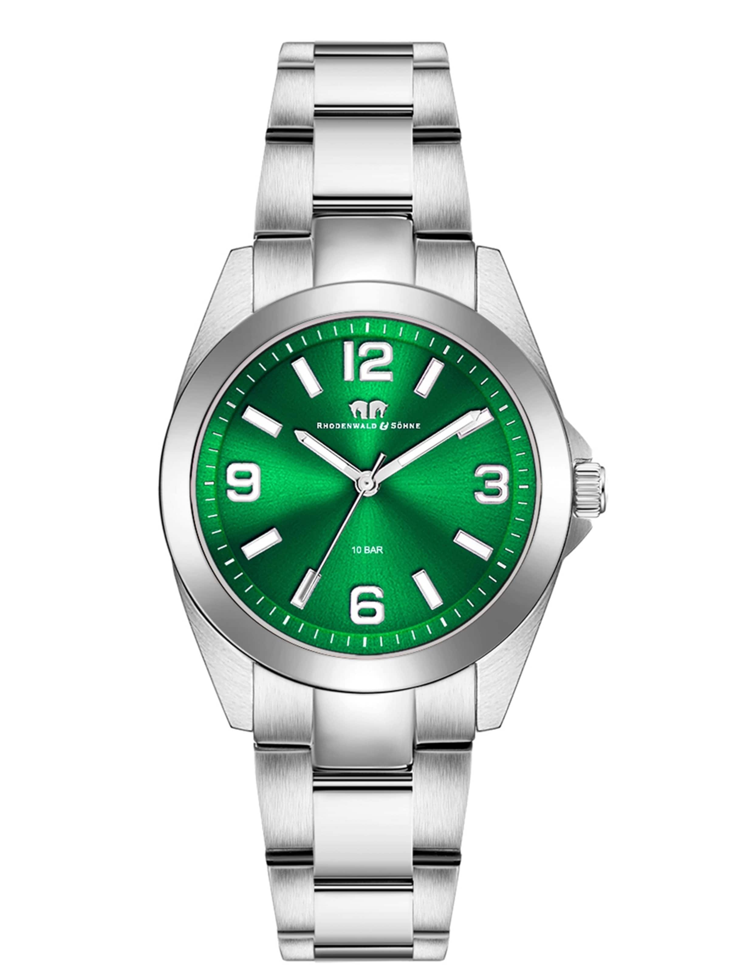 

Rhodenwald & Söhne Серебряные аналоговые часы