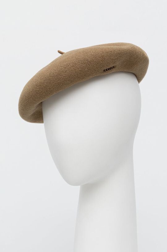 

Кангольский шерстяной берет Kangol, бежевый