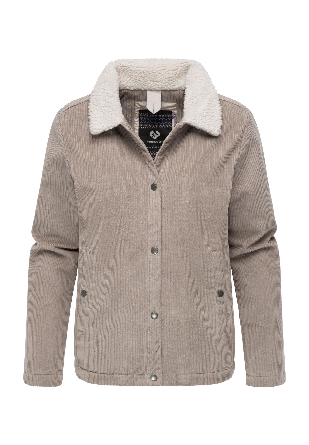 

Вельветовая куртка Walinea Corduroy Ragwear, цвет Bone