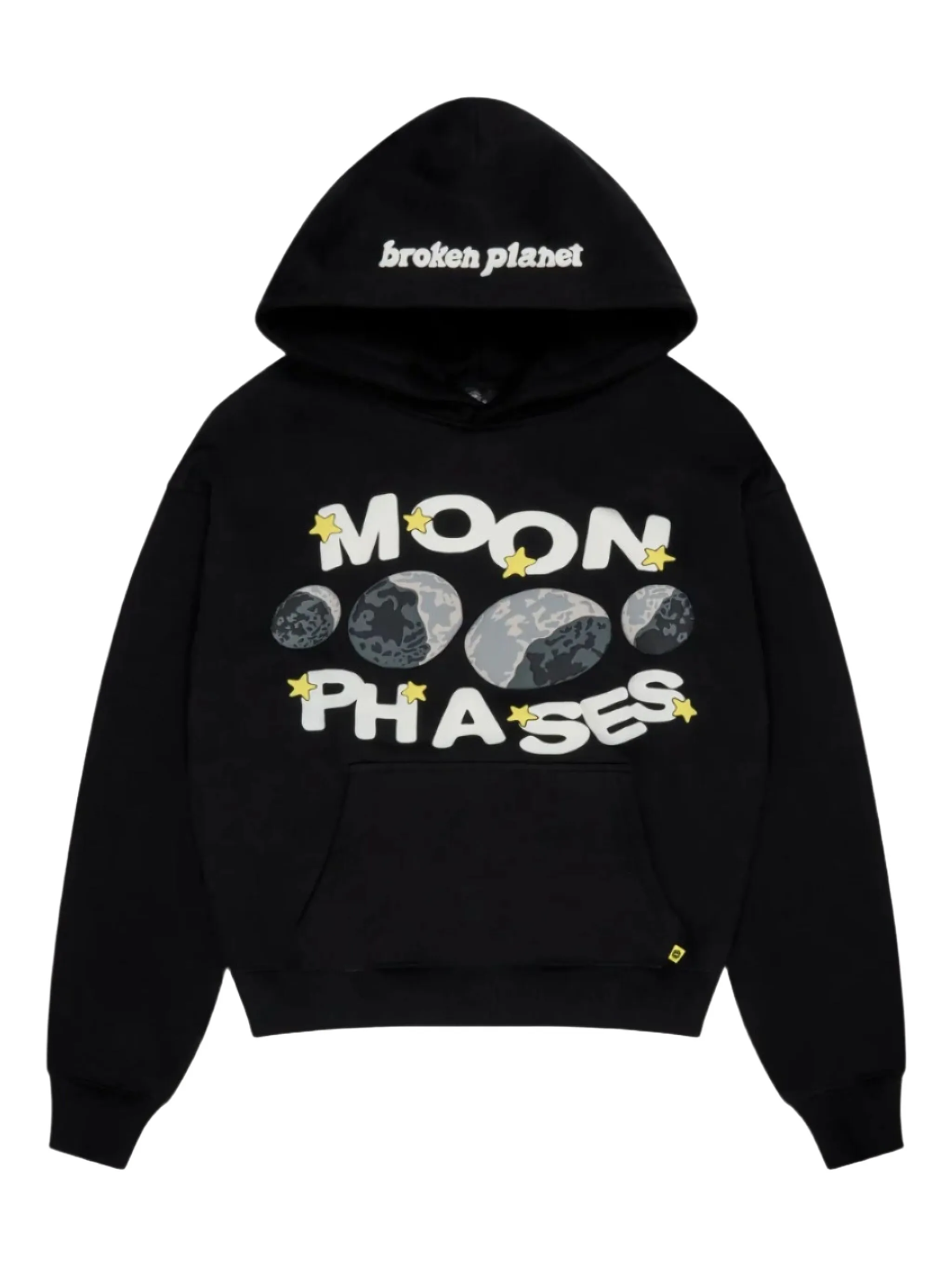

Худи с принтом Moon Phases Broken Planet, черный