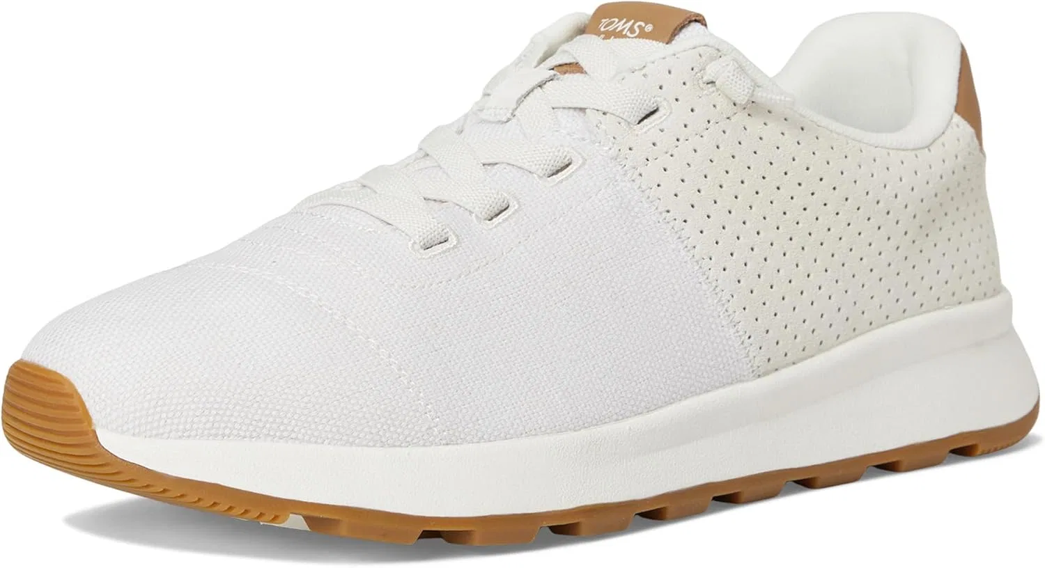 TOMS - Мужские кроссовки Trvl Lite Cabrillo, Water-Repellent White Legacy Canvas Perforated Su — фото 2