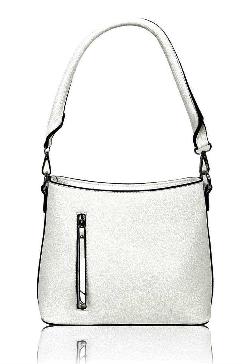 

Сумка через плечо Bayon из искусственной кожи Fontanella Fashion, белый