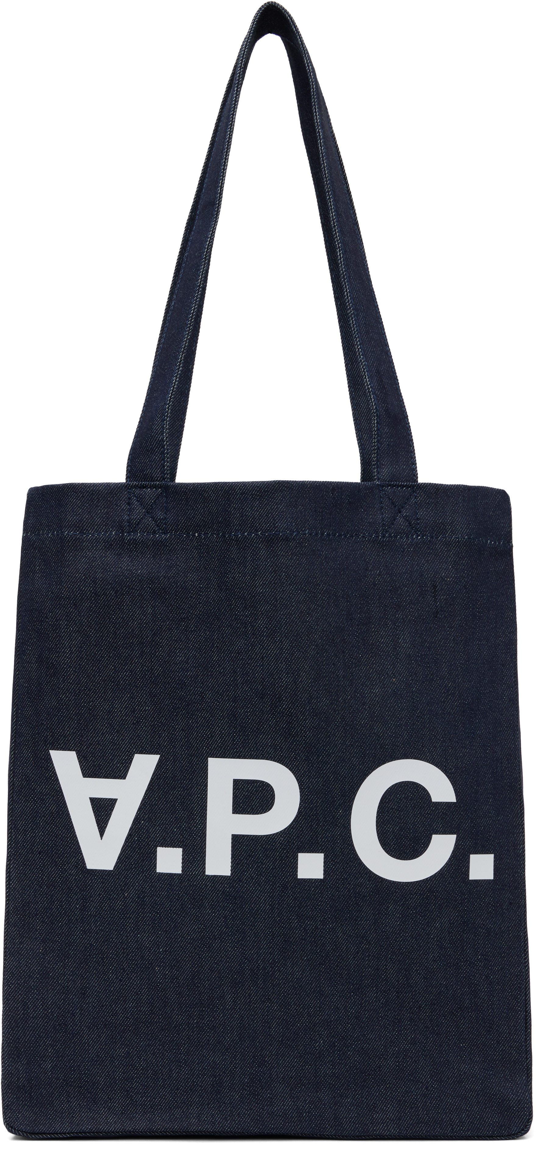 

Сумка-тоут «Лаура» Navy A.P.C., индиго