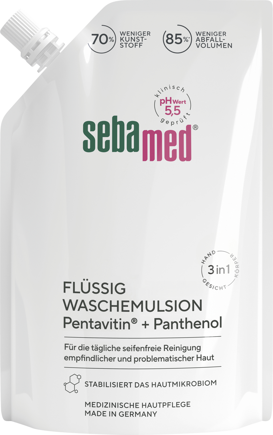 

Жидкое мыло sebamed Flüssig Waschemulsion Nachfüllbeutel