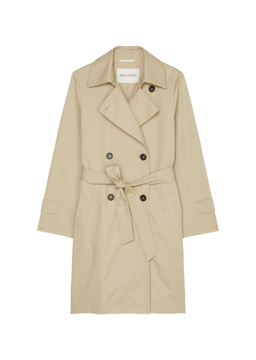 

Тренч Marc O'Polo Between-Seasons Coat, бежевый
