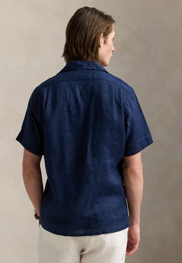 Классическая льняная рубашка для кемпинга Polo Ralph Lauren, Newport Navy — фото 3