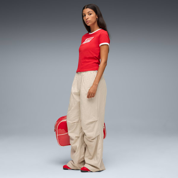 Женские кроссовки Arizona Nylon Puma, красный — фото 3
