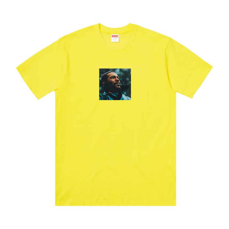 

Футболка Supreme Marvin Gaye Tee Yellow, желтый