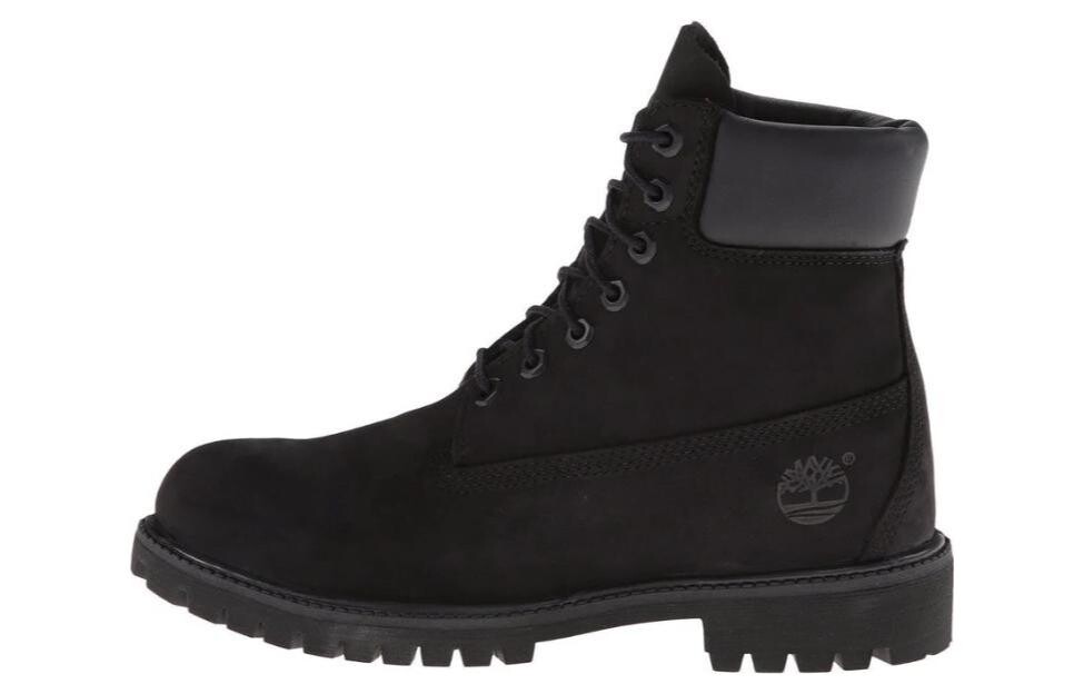 

Ботинки Timberland 6 Inch Premium Waterproof Boots Black Nubuck Women's