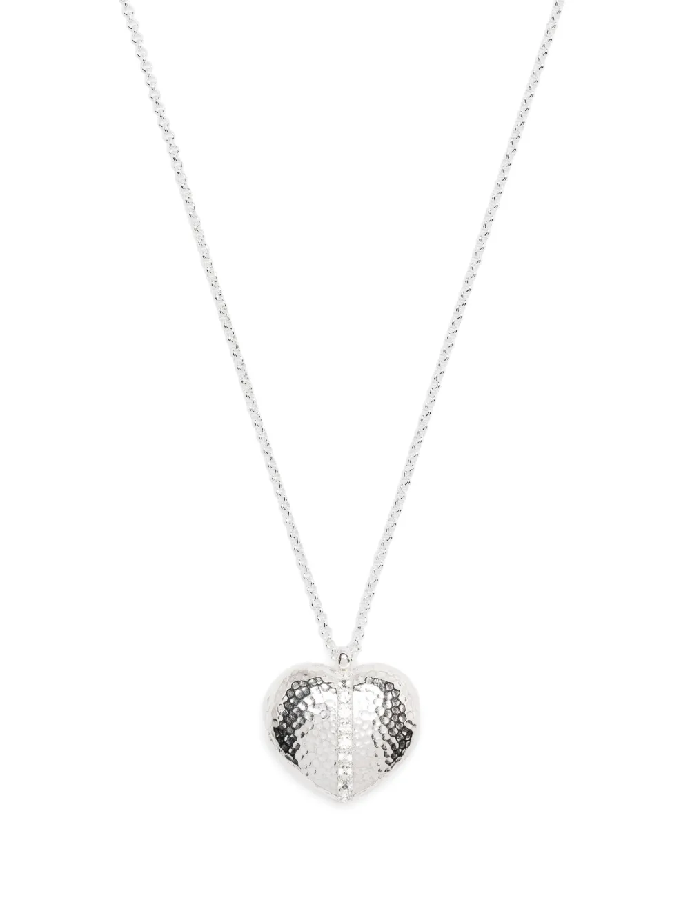 

Колье Heart Lumiere DOWER AND HALL, серебяный