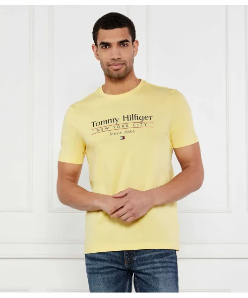

Футболка Regular fit Tommy Hilfiger, желтый