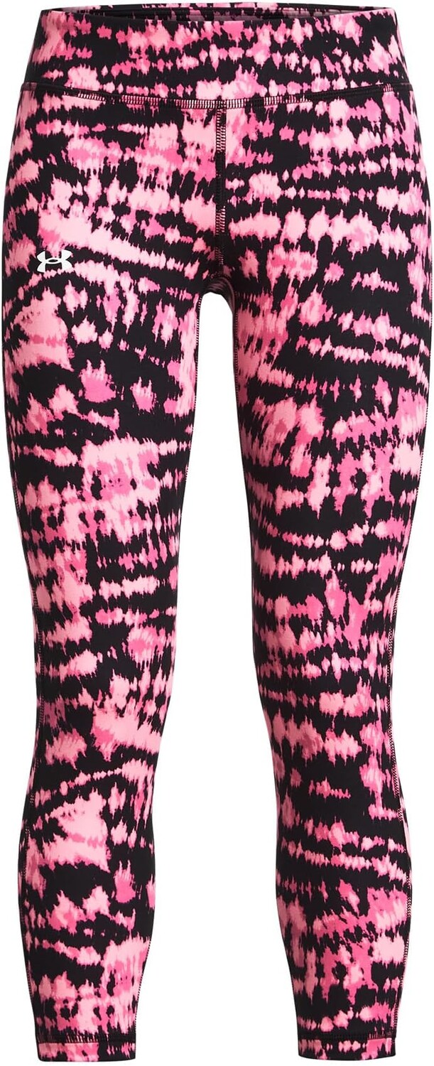 

Брюки Under Armour Motion Printed Crop, цвет Fluo Pink/Black/White